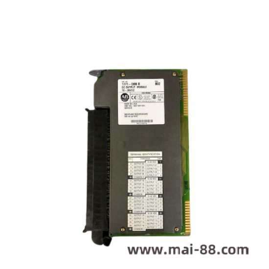 Allen Bradley 1771-OBN technical diagram