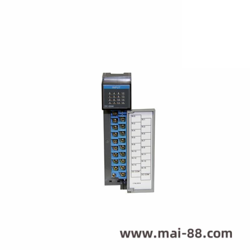 1746-IB16 terminal details