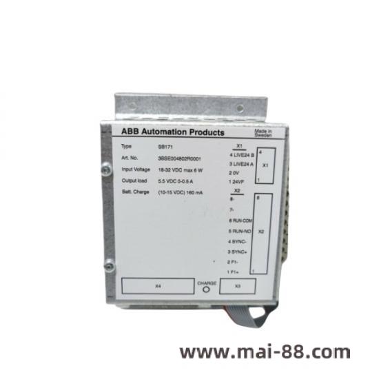 ABB V18345-1011221001 Operation