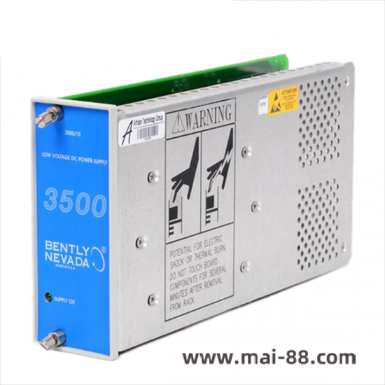 BENTLY 3500/15 Technical Diagram