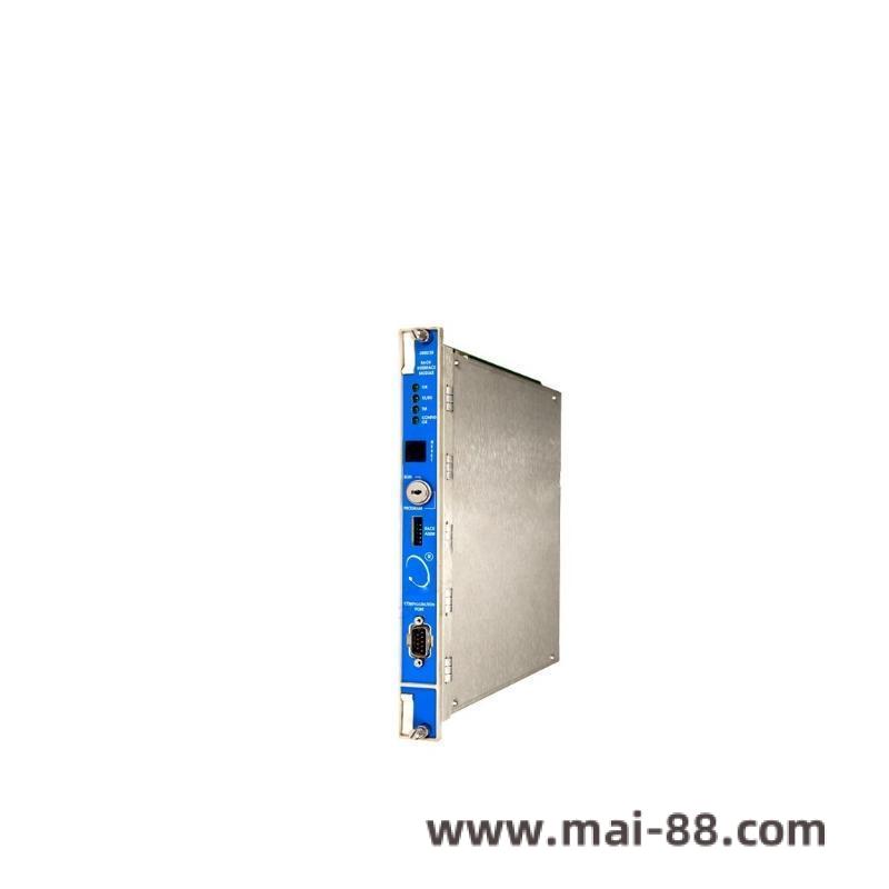 BENTLY 3500/20 monitoring card front view