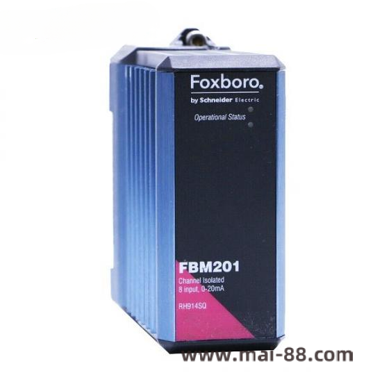 FOXBORO 871A2F module installation