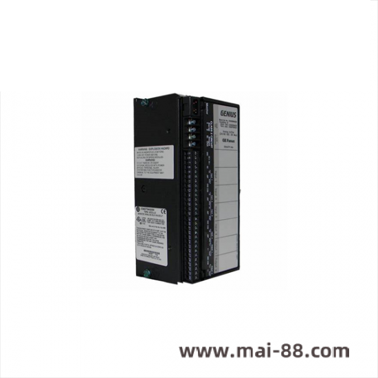 GE 6DA03 I/O Configuration