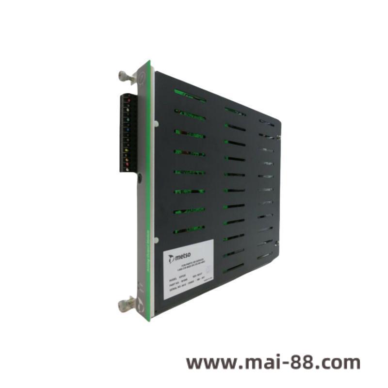 METSO analog output module