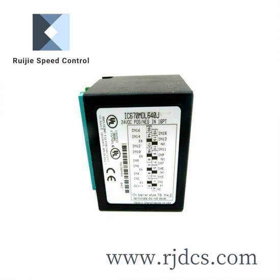 GE IC670MDL640