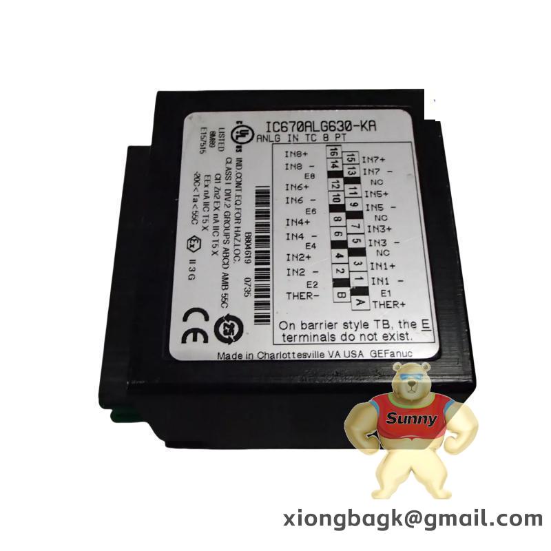GE Fanuc IC670 ALG630